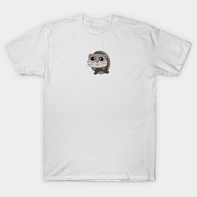 Sad hamster meme T-Shirt by thenewkidprints